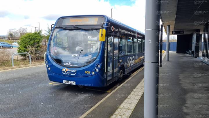 Image of Carousel Buses vehicle 409. Taken by Christopher T at 11.38.02 on 2022.03.17